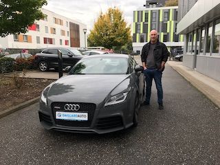 Audi TT RS importée par Gaillard Auto