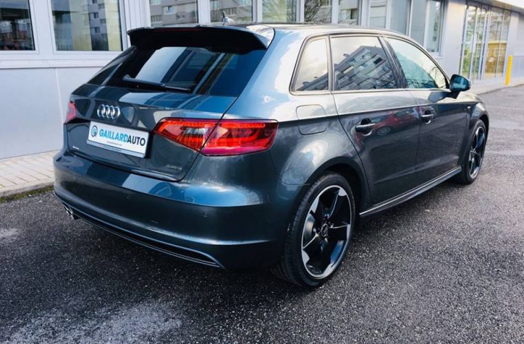 Audi A3 2.0 TDI Sportback Quattro SLine vendu et importé par Gaillard