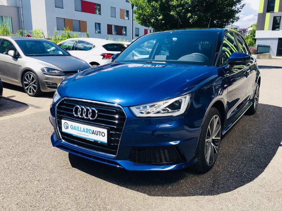 Audi A1 1.8 TFSI Sportback SLine 192 cv vendu et importé par Gaillard