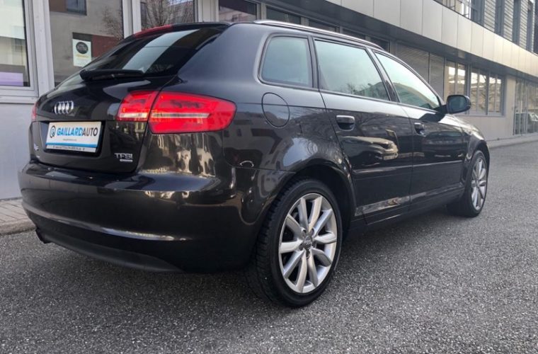 Audi A3 2.0 TFSI Sportback Quattro 200 cv vendu et importé par Gaillard