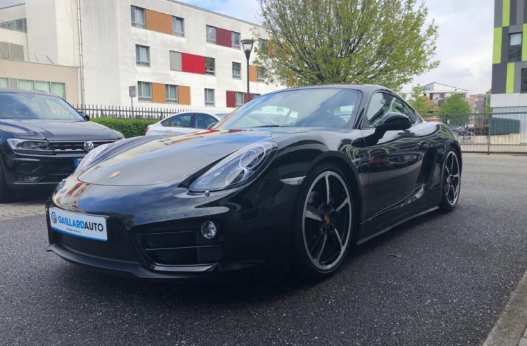 Porsche Cayman occasion Allemagne importé par Gaillard Auto