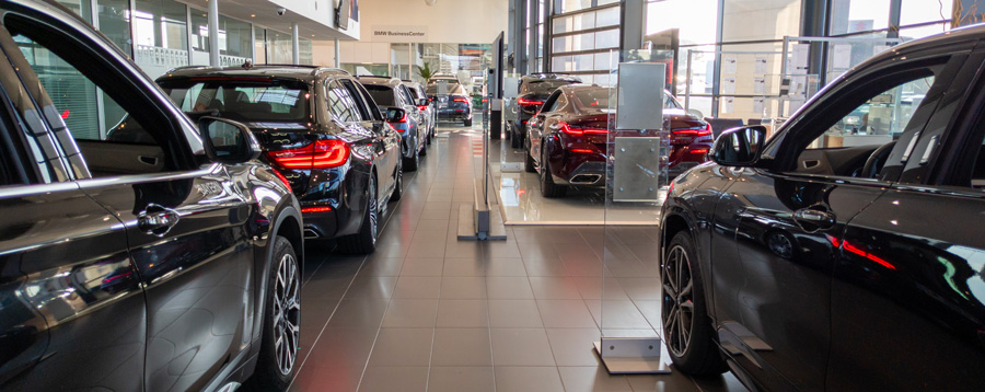 Une concession BMW 