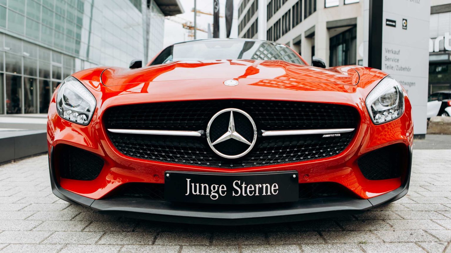 Label Junge Sterne estil valable sur une voiture importée