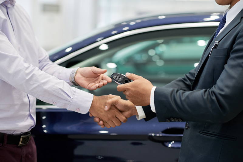 achat auprès d'un mandataire automobile