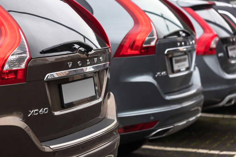 Plusieurs modèles de Volvo XC60 