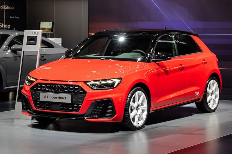 Audi A1 Sportback exposée