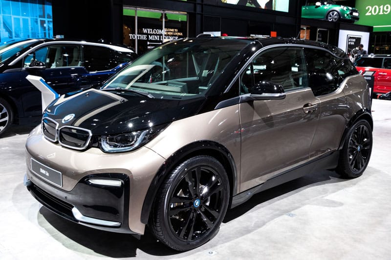 Exposition d'une BMW I3s