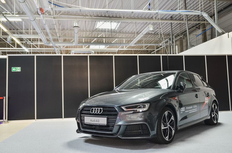 Audi A3 exposée