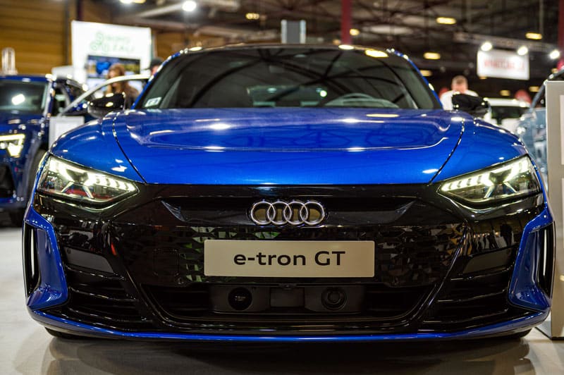 Zoom sur une Audi e-tron GT